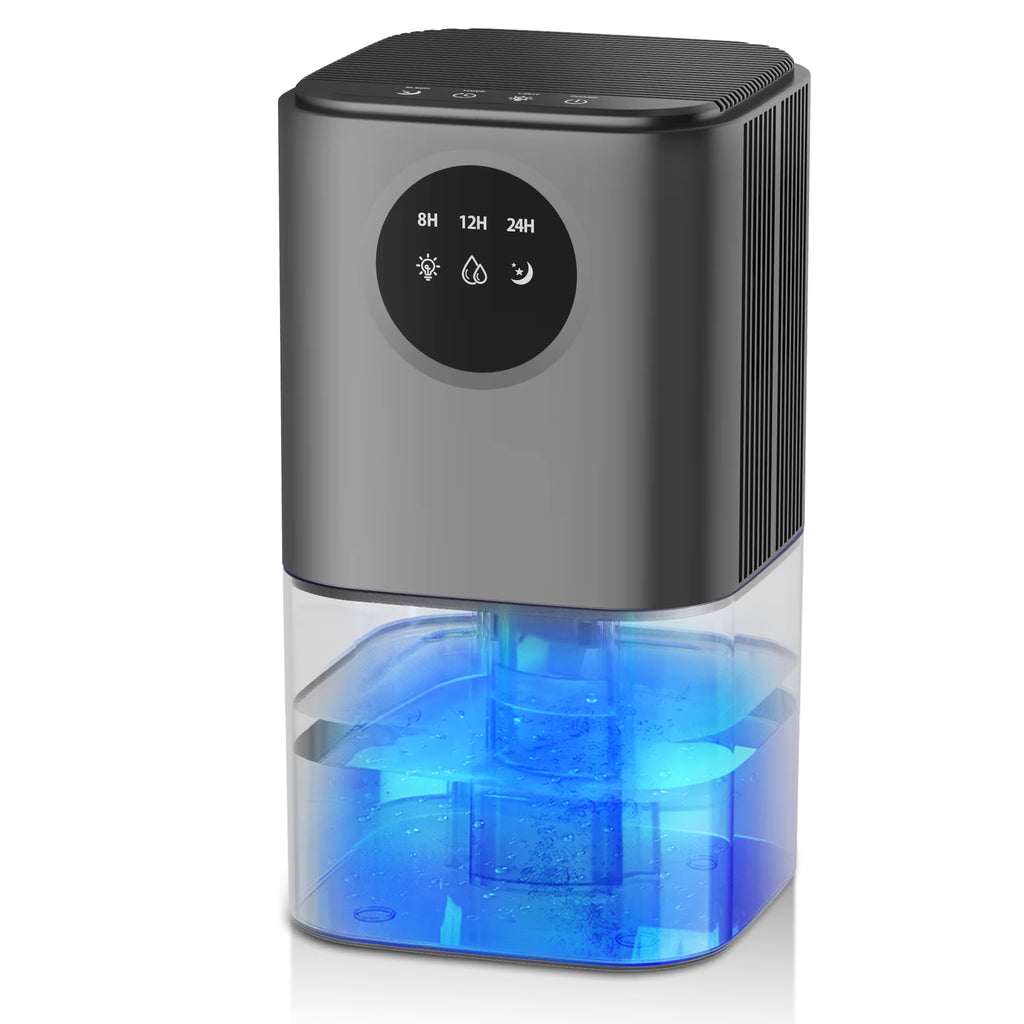 Portable Ultra Quiet Auto-Defrost Dehumidifier for Home for Damp Bedrooms and Wardrobes for Cars