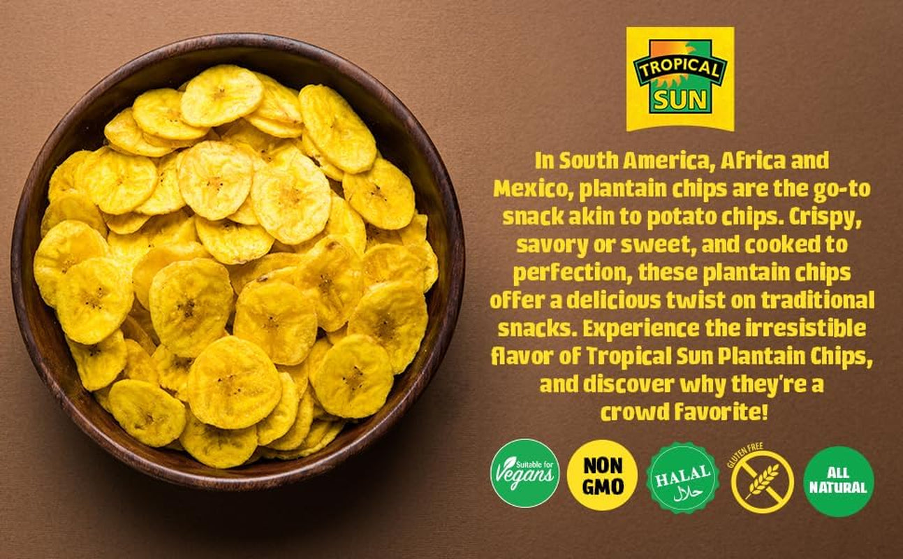 Sweet Plantain Chips, 450G (Pack of 1)