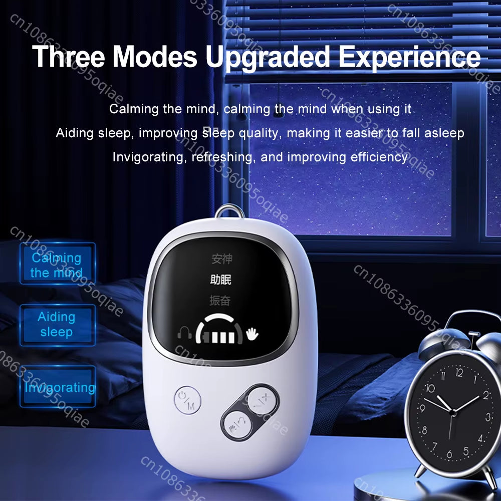 CES Sleep Aid Ear Clip Device for Anxiety Management and Insomnia Treatment
