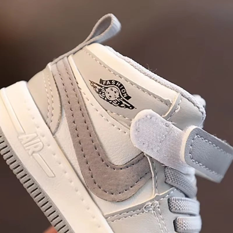 High-Top Casual Sneakers for Kids - Breathable and Comfortable Running and Walking Shoes for Boys and Girls