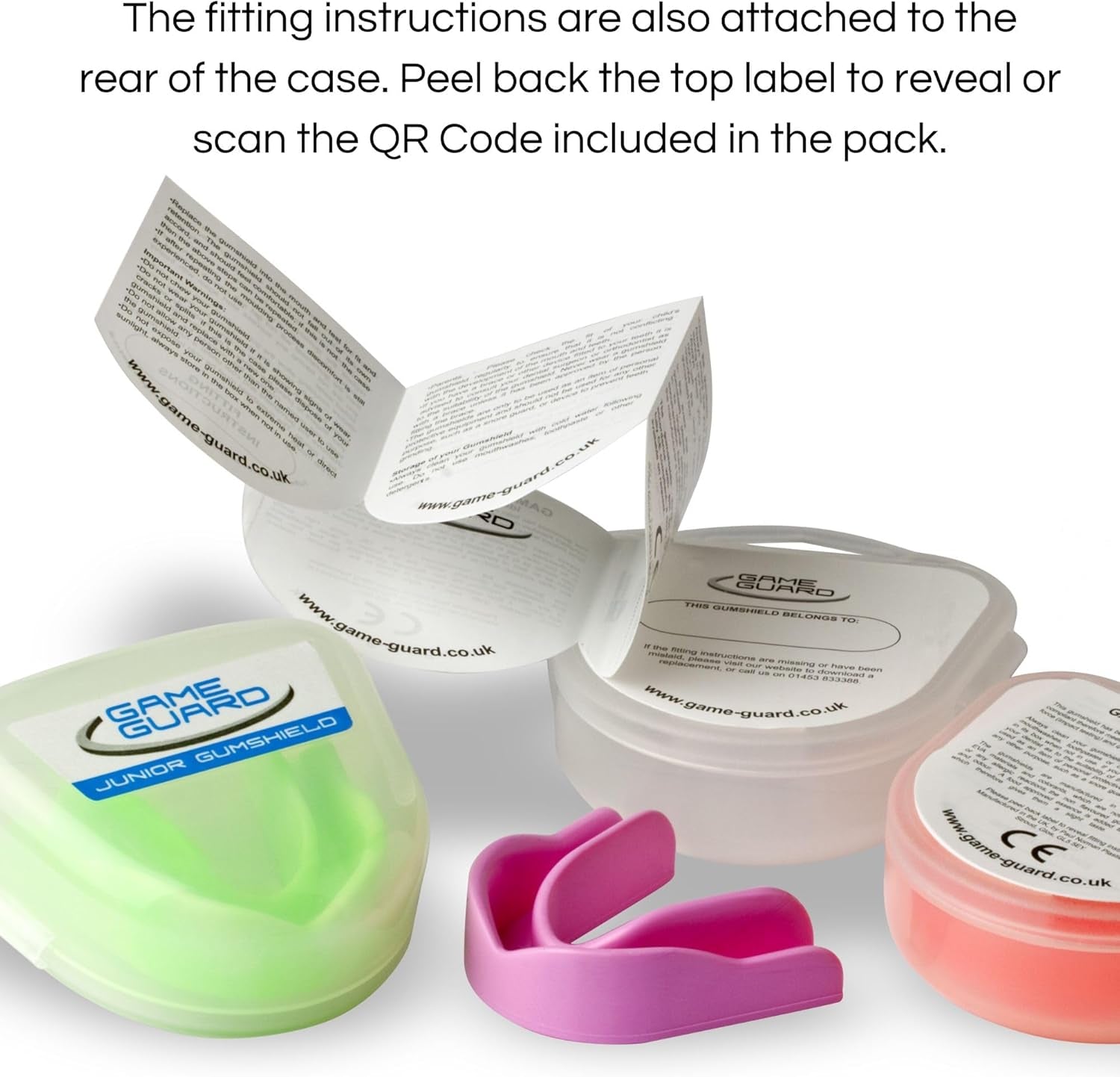 Boil & Bite Mouth Guard/Gum Shield – Mouldable Mouthguard/Gumshields - CE Approved, School Sports, Rugby, Hockey, Boxing, GAA, Martial Arts