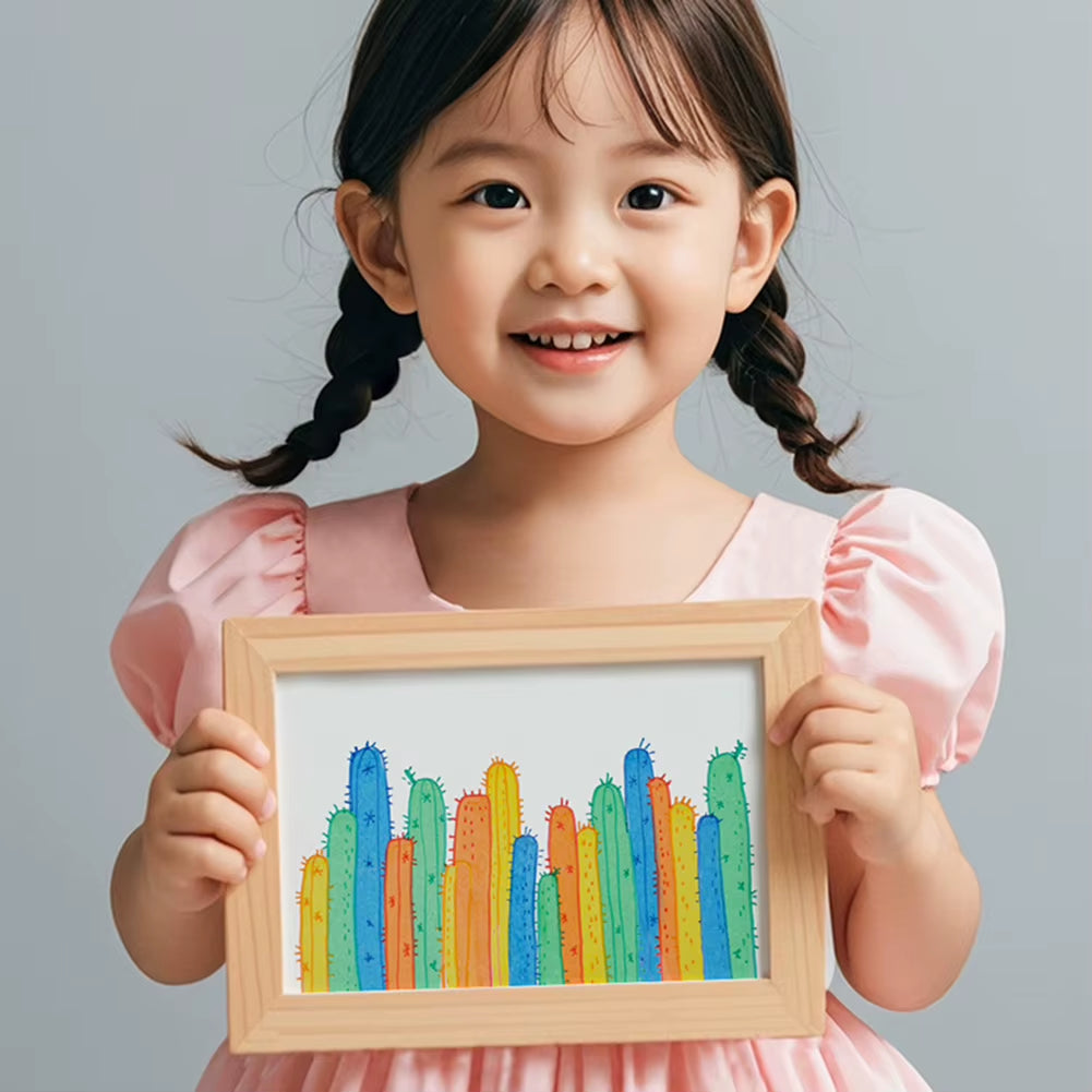 Squeegee Art Kids Paint Kit Dot Painting Art Kits DIY Rainbow Scratch Art for Kids Boys Girls Birthday Christmas Gifts