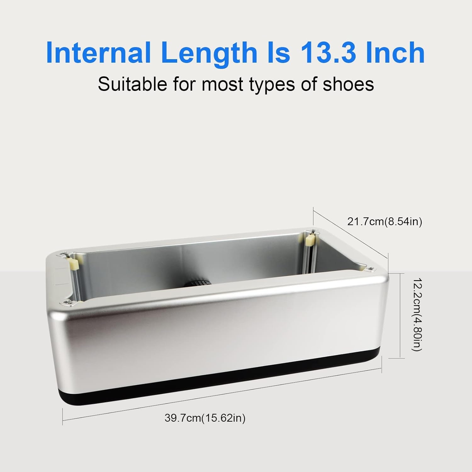 Automatic Shoe Cover Dispenser, Portable Shoe Cover Dispenser with Disposable Plastic Boots and Shoe Covers for Home, Office, Factory (100 PCS)