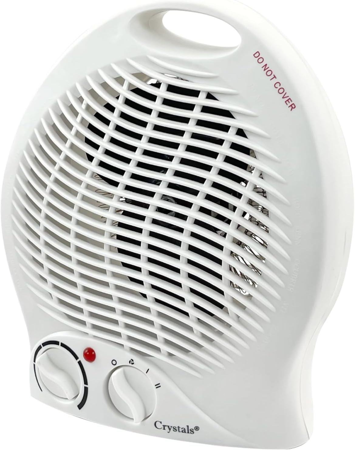 Portable Electric Fan Heater | Energy-Efficient 2KW with Dual Heat Settings & Overheat Protection | Adjustable Thermostat & Quiet Operation | Perfect for Office & Indoor Use