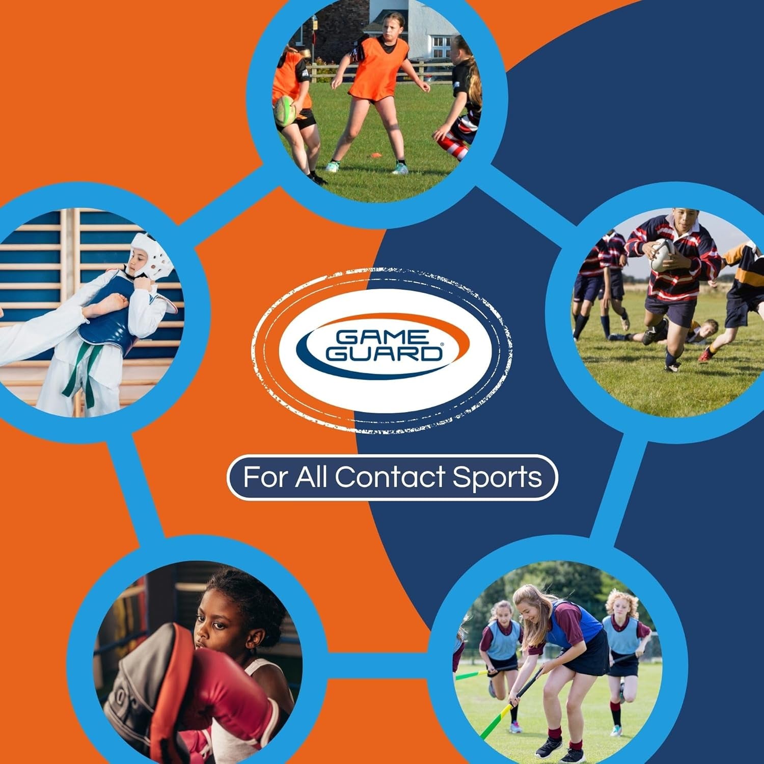 Boil & Bite Mouth Guard/Gum Shield – Mouldable Mouthguard/Gumshields - CE Approved, School Sports, Rugby, Hockey, Boxing, GAA, Martial Arts