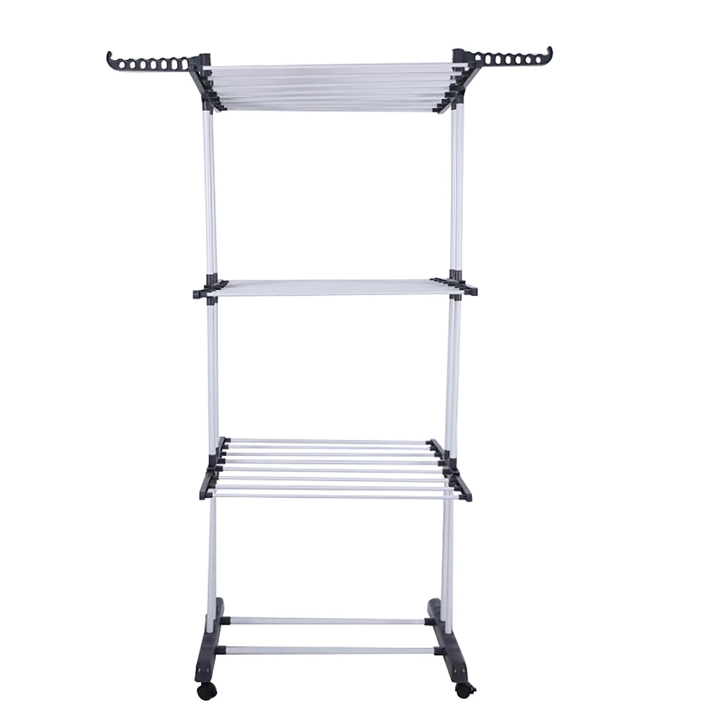 Modern Design Clothes Drying Rack Folding Multi-Layer Tier Clothes Horses Rack Dryer Stand for Laundry Room