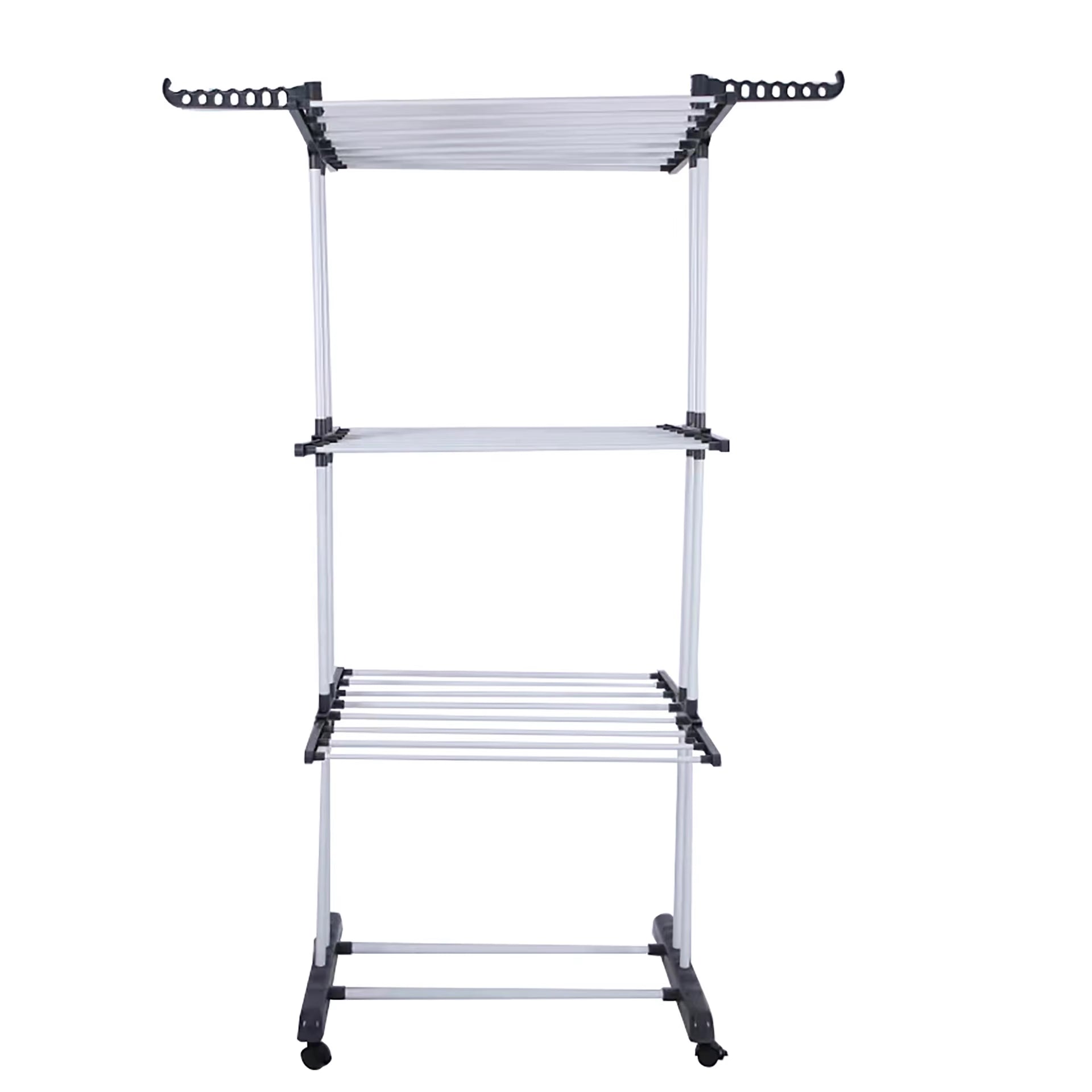 Modern Design Clothes Drying Rack Folding Multi-Layer Tier Clothes Horses Rack Dryer Stand for Laundry Room