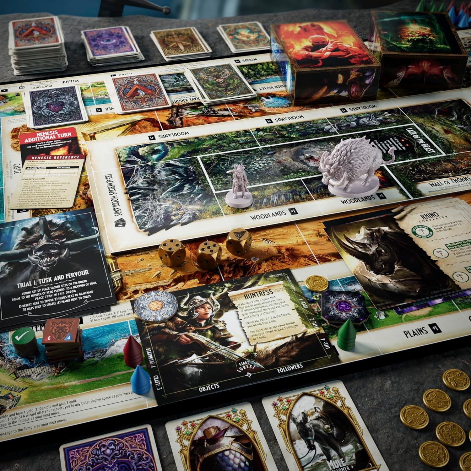 Talisman Nemesis: Call of the Hunt Expansion (Requires Talisman 5Th Edition Board Game) - English Version