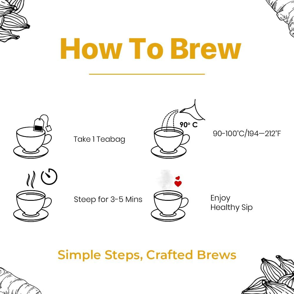 Chamomile Lavender Herbal Tea - 10 Biodegradable Pyramid Tea Bags | Caffeine-Free, Non-GMO, Super Antioxidant | Eco-Conscious Premium Packaging