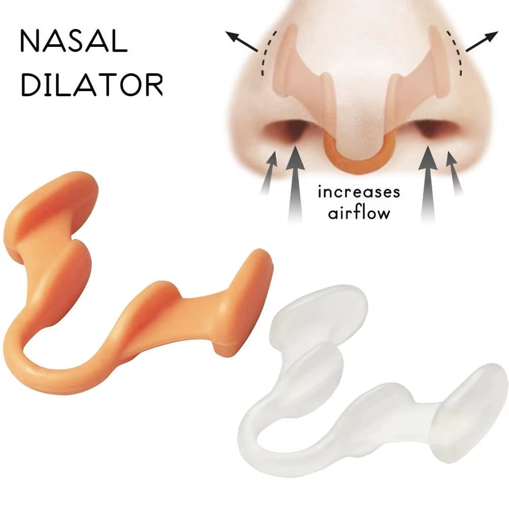 Silicone Nasal Dilator for Improved Sleep Quality and Breathability