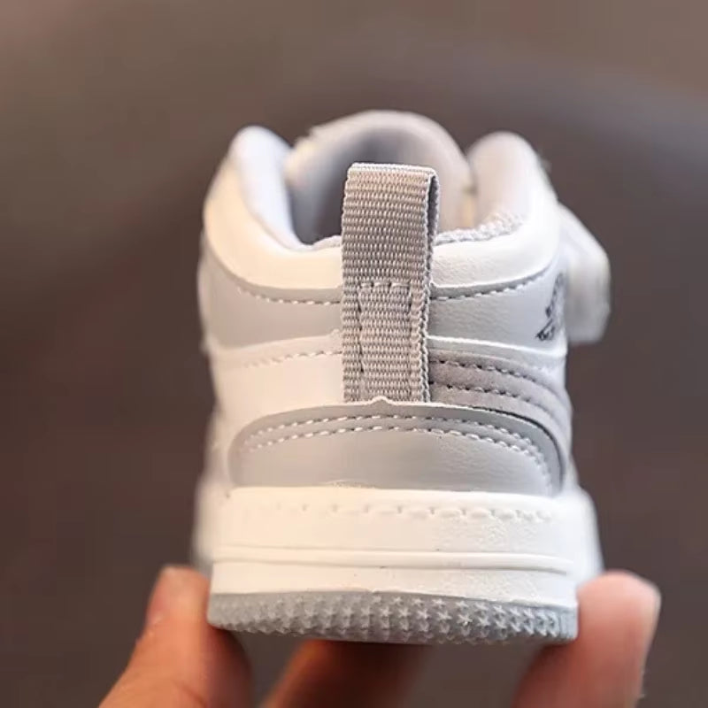 High-Top Casual Sneakers for Kids - Breathable and Comfortable Running and Walking Shoes for Boys and Girls