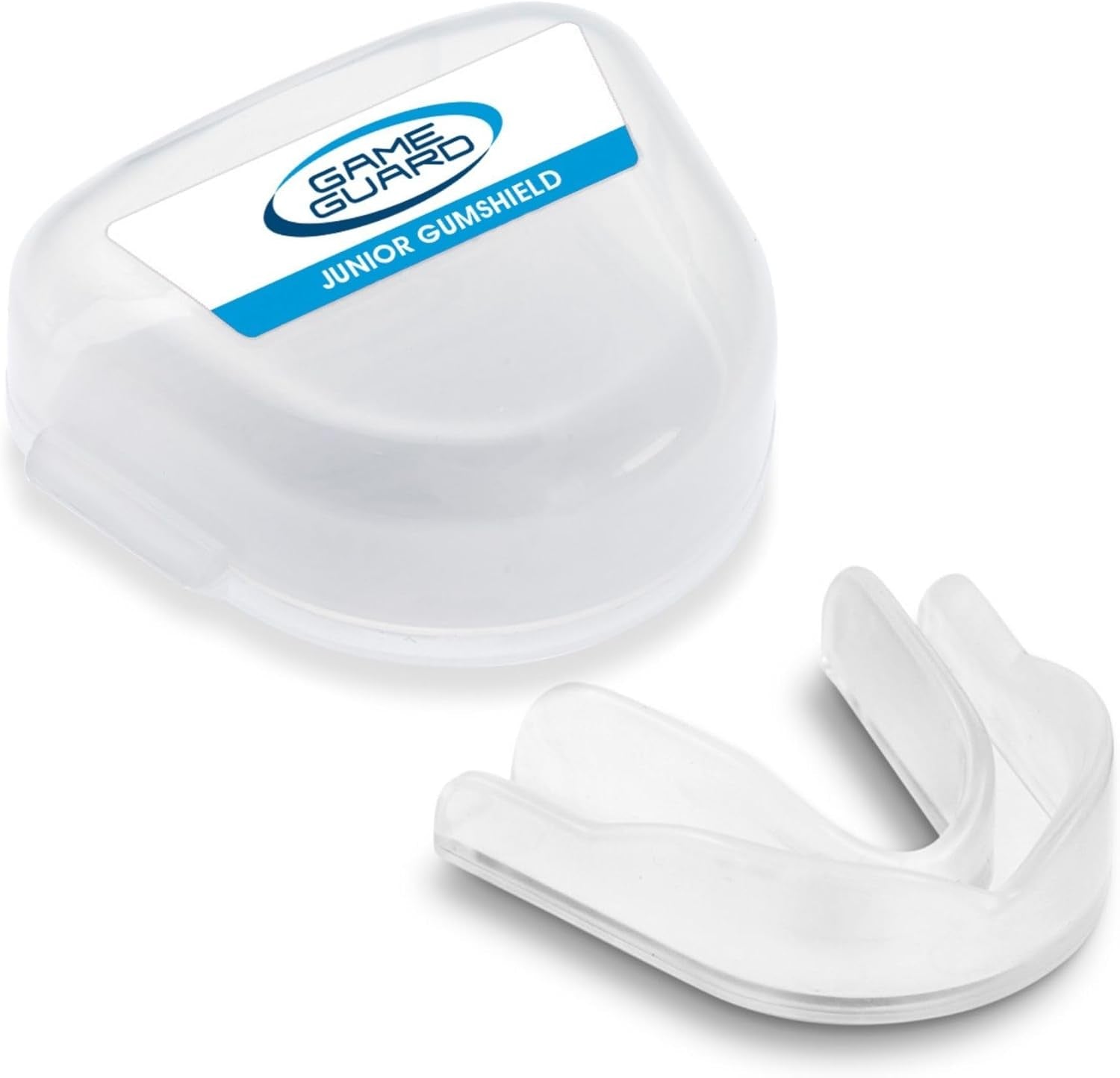 Boil & Bite Mouth Guard/Gum Shield – Mouldable Mouthguard/Gumshields - CE Approved, School Sports, Rugby, Hockey, Boxing, GAA, Martial Arts