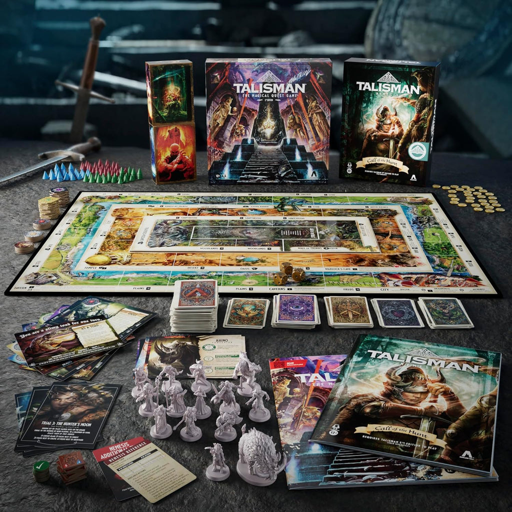 Talisman Nemesis: Call of the Hunt Expansion (Requires Talisman 5Th Edition Board Game) - English Version
