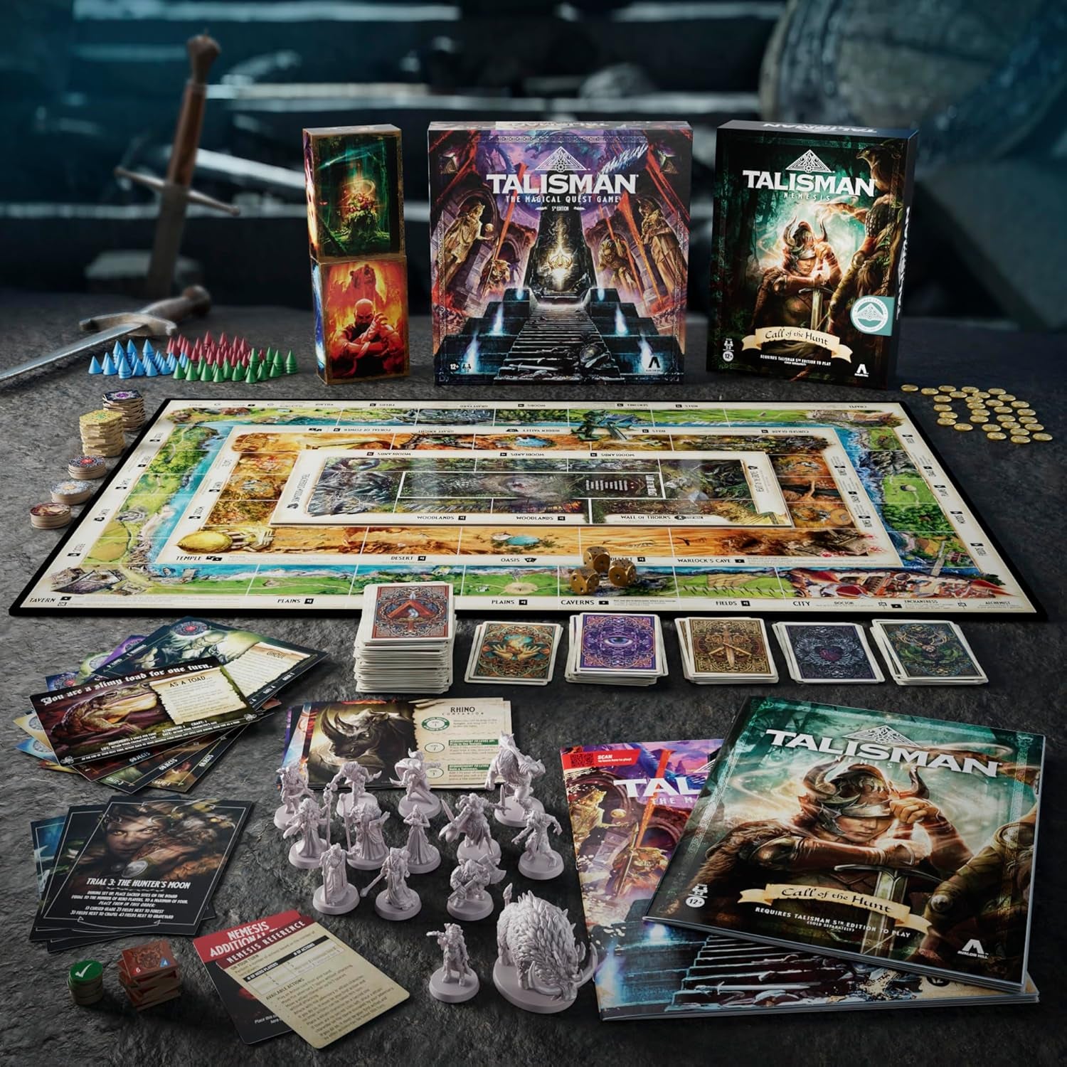 Talisman Nemesis: Call of the Hunt Expansion (Requires Talisman 5Th Edition Board Game) - English Version