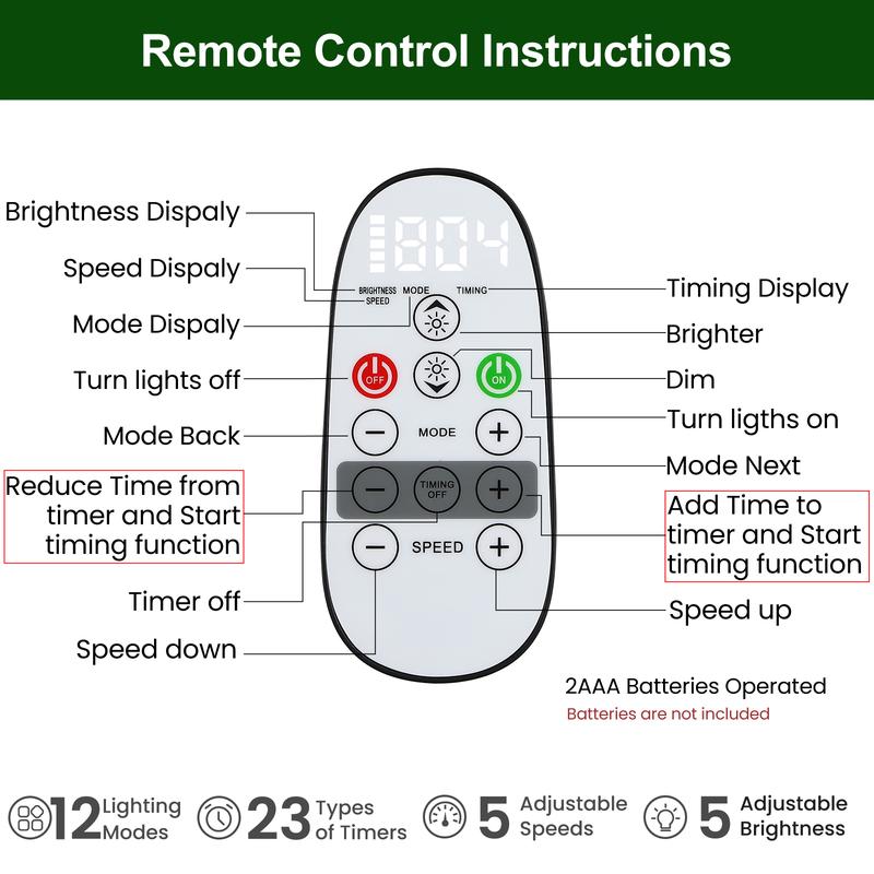Transform Your Holidays with the SHareconn 6/7.5FT Prelit Artificial Christmas Tree – Featuring 12 Lighting Modes, Warm White Lights, and a Rotating Stand for a Magical Touch!