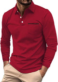 Men's Short Sleeve Button-Up Henley T-Shirt - Regular Fit Linen Top for Yoga, Work, and Casual Wear