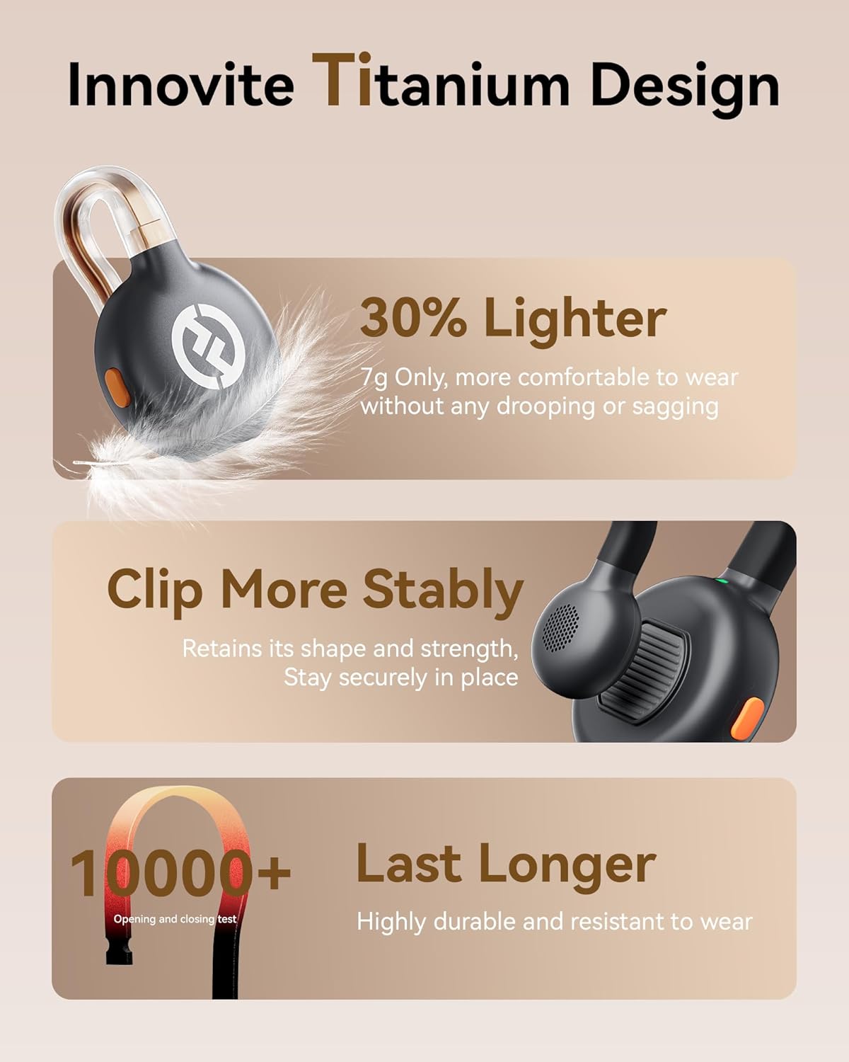 Lark M2S Wireless Lavalier Microphone for Camera, Iphone, Android, 300M Range, Titanium Clip, Noise Cancelling, 30H Duration, Lapel Mic for Livestream Vlog (2TX+2RX+1 Cable for Lightning)