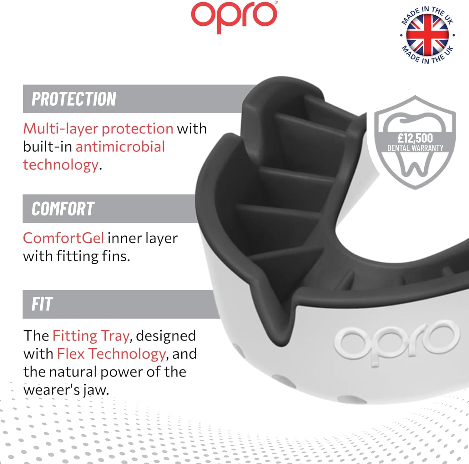 Silver Level Mouthguard Essential Fit – Gum Shield Adult and Kids –  Mouth Guard Boxing and MMA, Easy Self-Fit Gum Shield Rugby and Hockey – Superior Protection with Dental Warranty