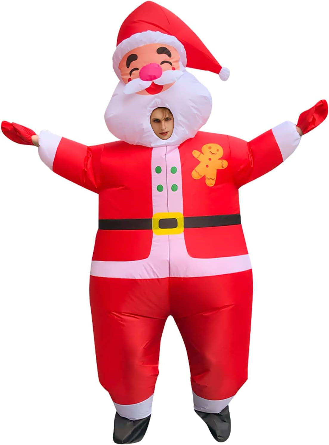 Inflatable Holiday Costume - Air-Filled Suit for Halloween, Festivals, and Carnivals