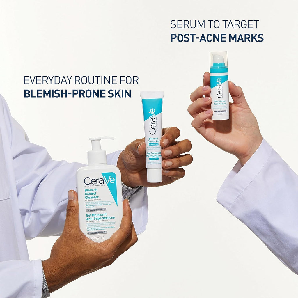 Cerave Blemish Control Face Cleanser with 2% Salicylic Acid & Niacinamide for Blemish-Prone Skin 236Ml