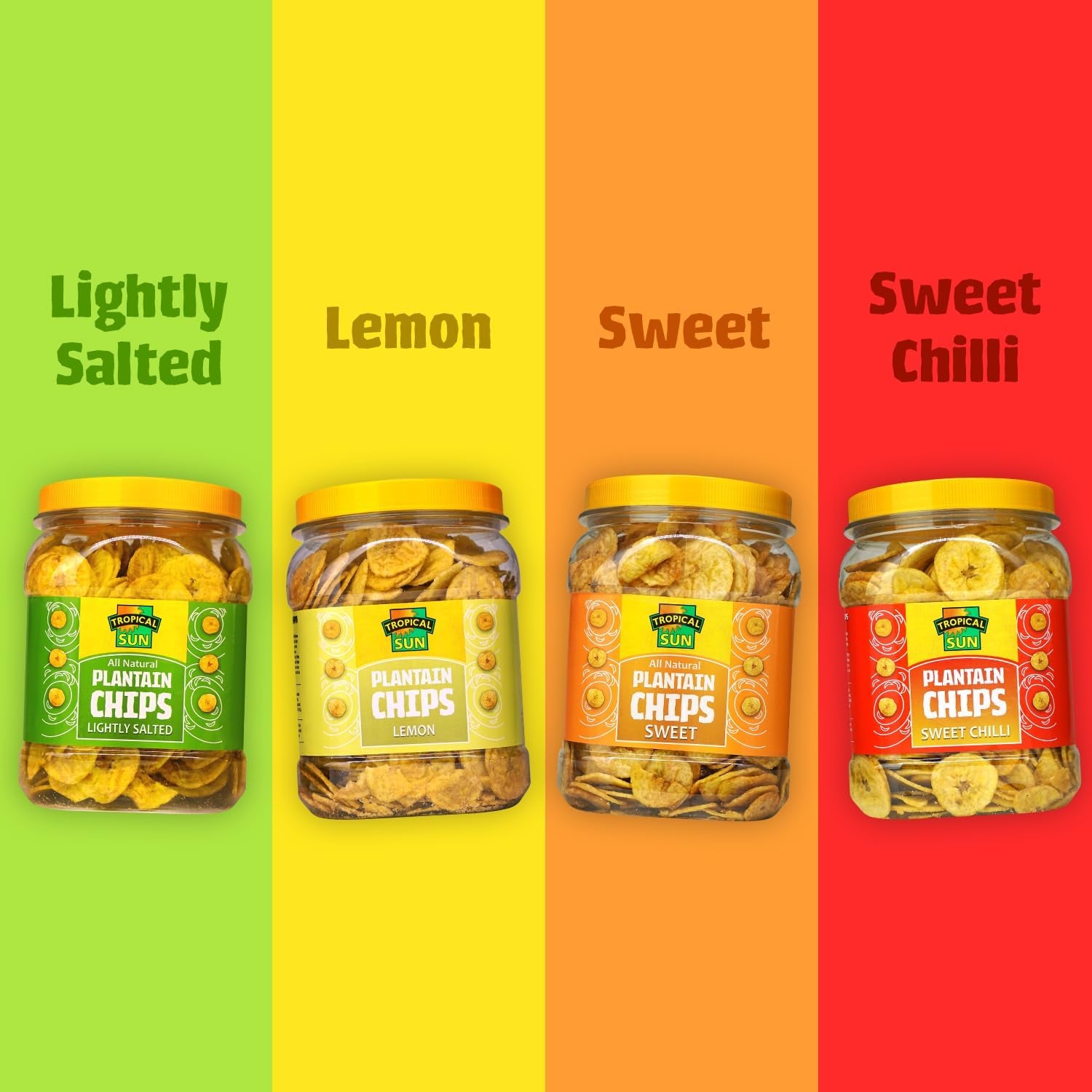 Sweet Plantain Chips, 450G (Pack of 1)