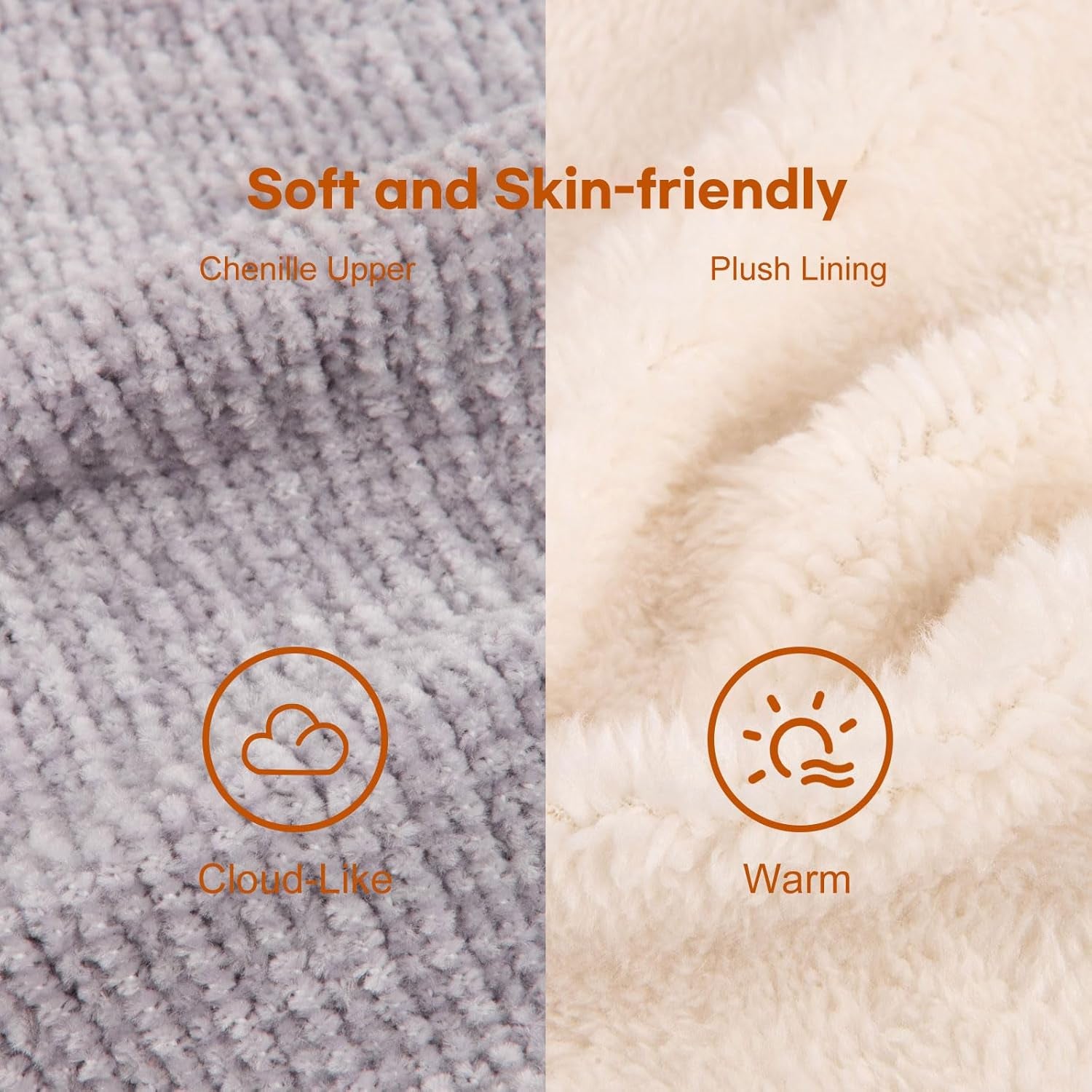 Women's Plush Fleece Lined Memory Foam Slipper Boots with Non-Slip Sole for Indoor and Outdoor Use