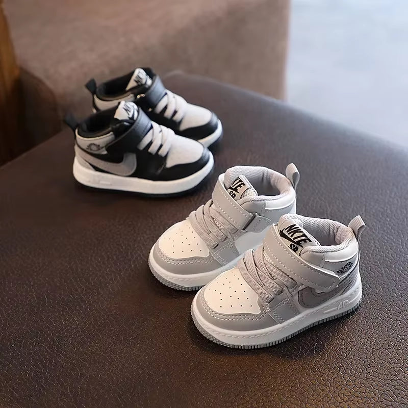 High-Top Casual Sneakers for Kids - Breathable and Comfortable Running and Walking Shoes for Boys and Girls