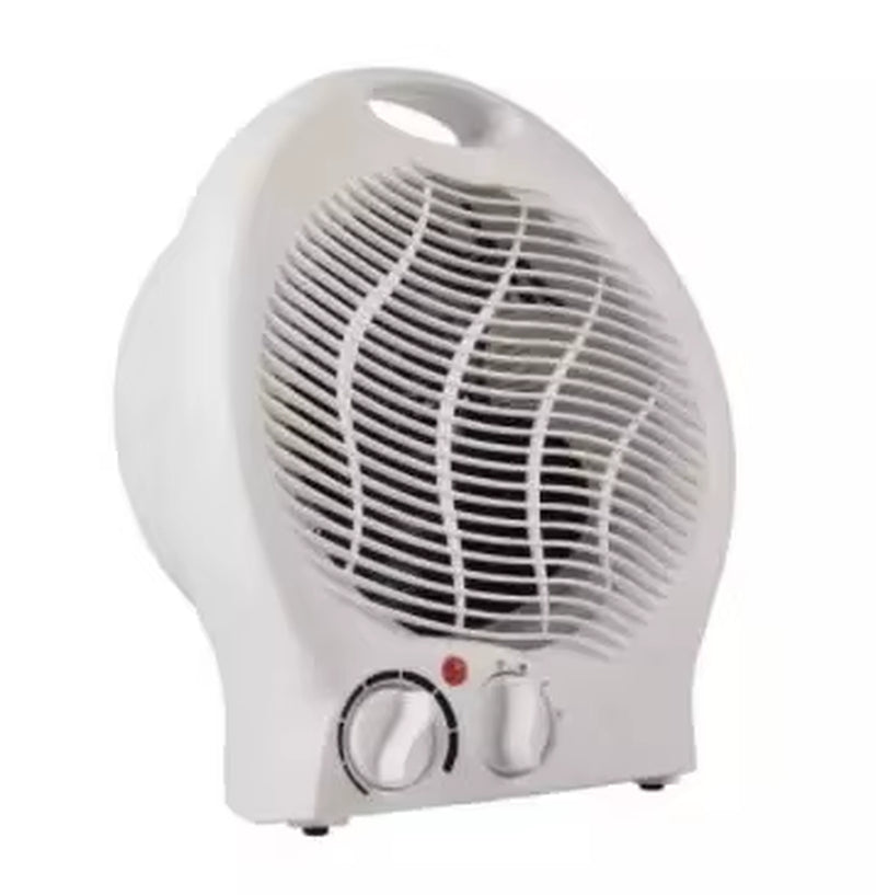 Fan Heaters for Home Low Energy Silent, 2000W 2-In-1 Portable Space Heaters with 3 Heat Settings, Instant Heat Electric Heaters