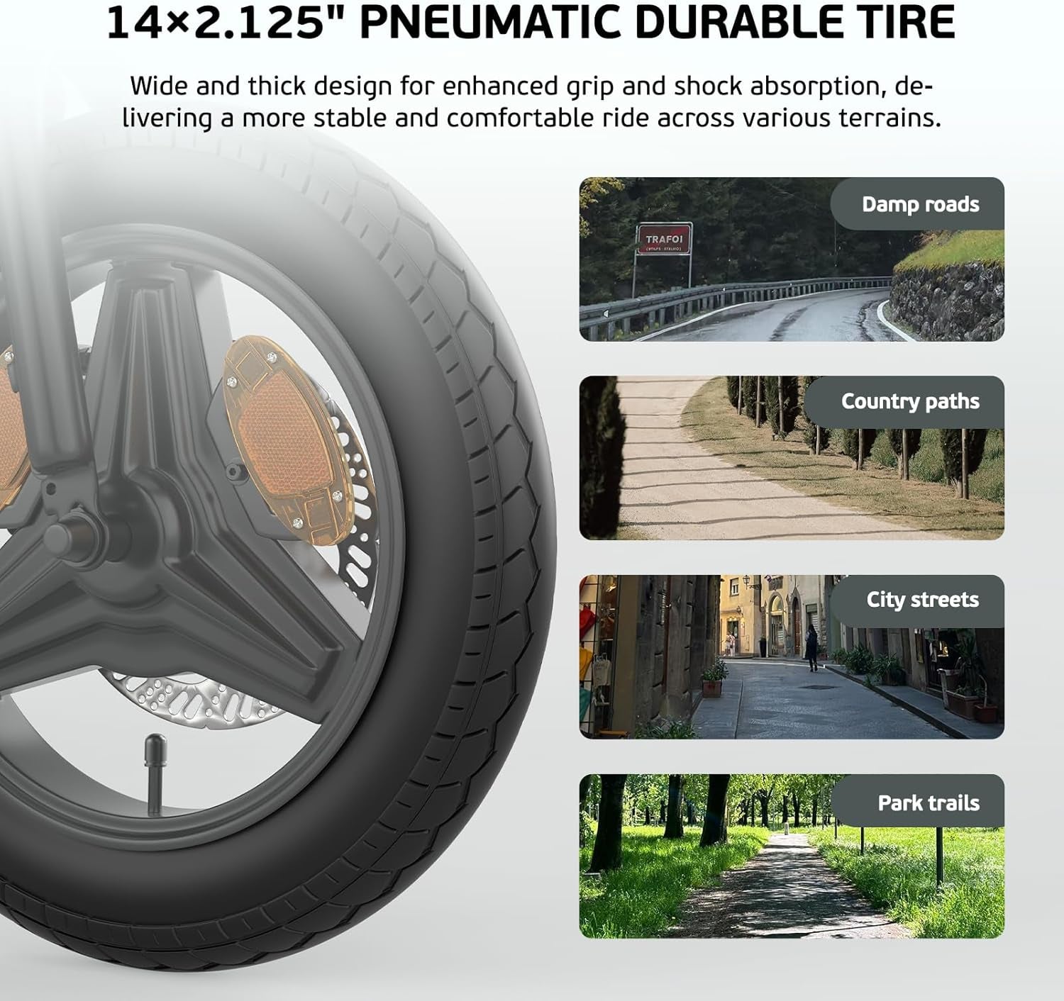 F200 Electric Folding Bicycle - 14" Commuter Ebike with 36V 7.8Ah Battery, 30-Mile Range, Phone Holder, USB Port, and LCD Display, Ideal for Teens and Adults