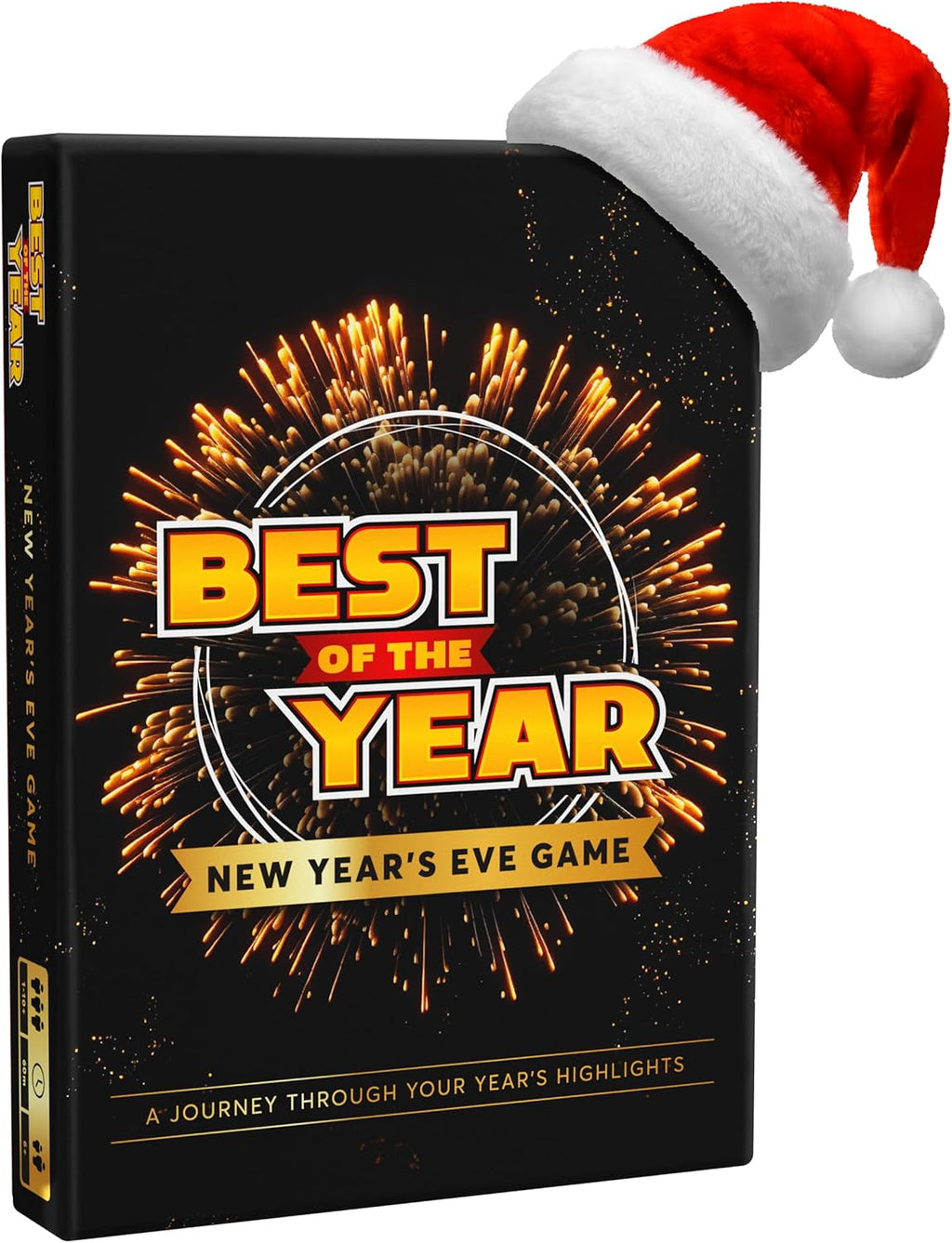 New Year's Eve Celebration Game - Reflect on Your Year’s Highlights, Engaging Party Activity for Adults and Kids, Suitable for 1-10 Players, Ages 6 and Up