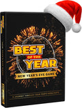 New Year's Eve Celebration Game - Reflect on Your Year’s Highlights, Engaging Party Activity for Adults and Kids, Suitable for 1-10 Players, Ages 6 and Up