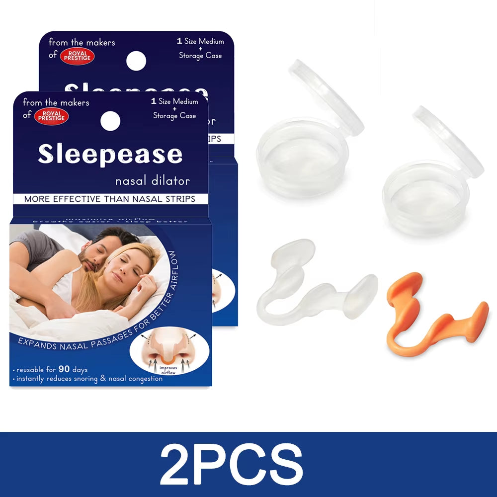 Silicone Nasal Dilator for Improved Sleep Quality and Breathability