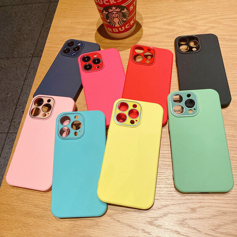 Shockproof Silicone Case for Iphone 15 Pro Max 14 13 Pro 12 11 XR 7 8 SE 15 Pro