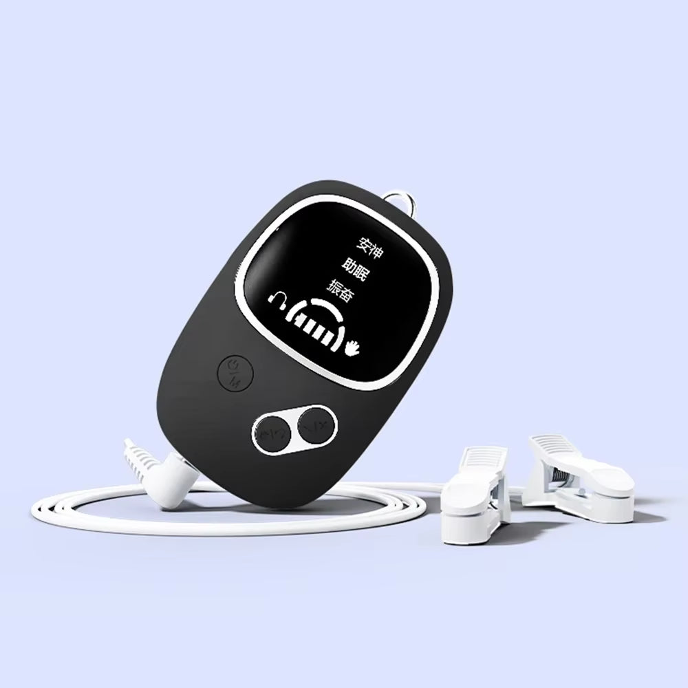 CES Sleep Aid Ear Clip Device for Anxiety Management and Insomnia Treatment
