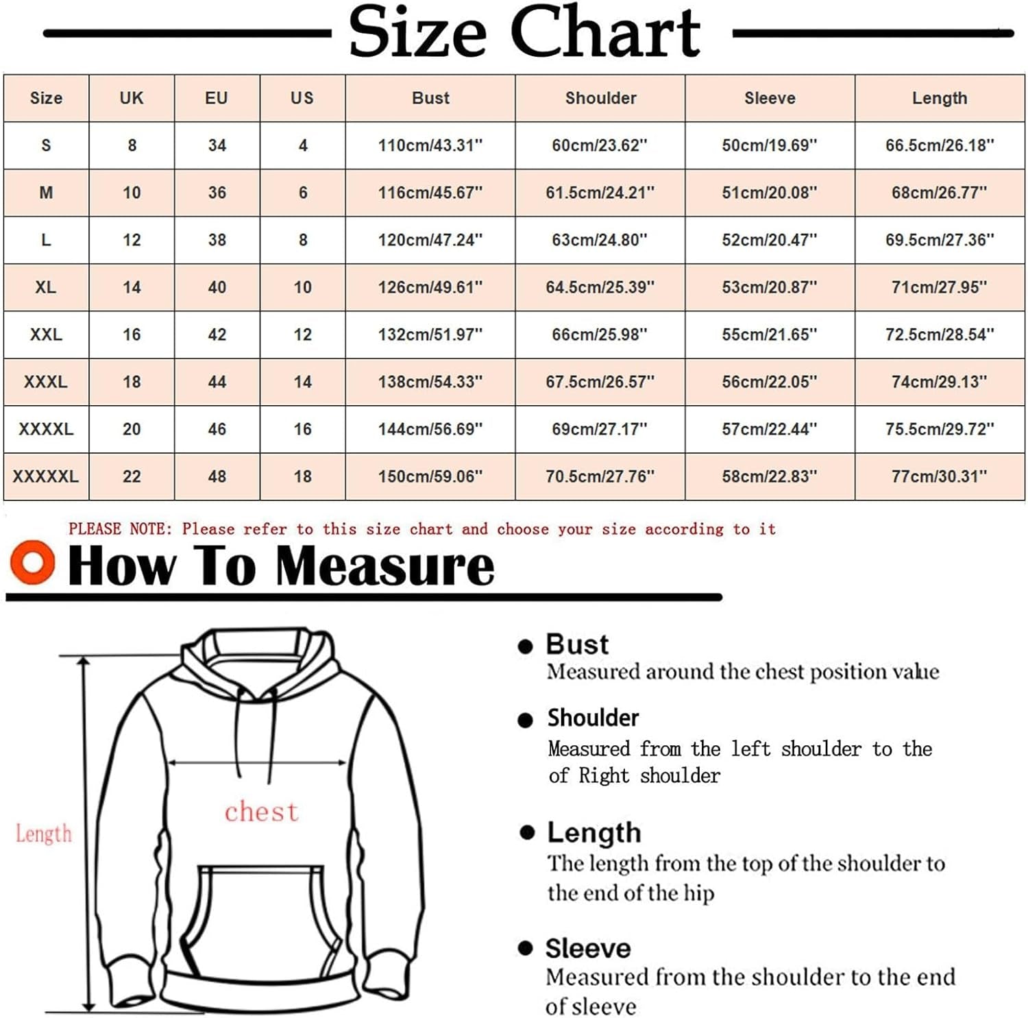 Women's Full Zip Oversized Hoodie Sweatshirts with Pocket - Lightweight Casual Long Sleeve Drawstring Jackets UK