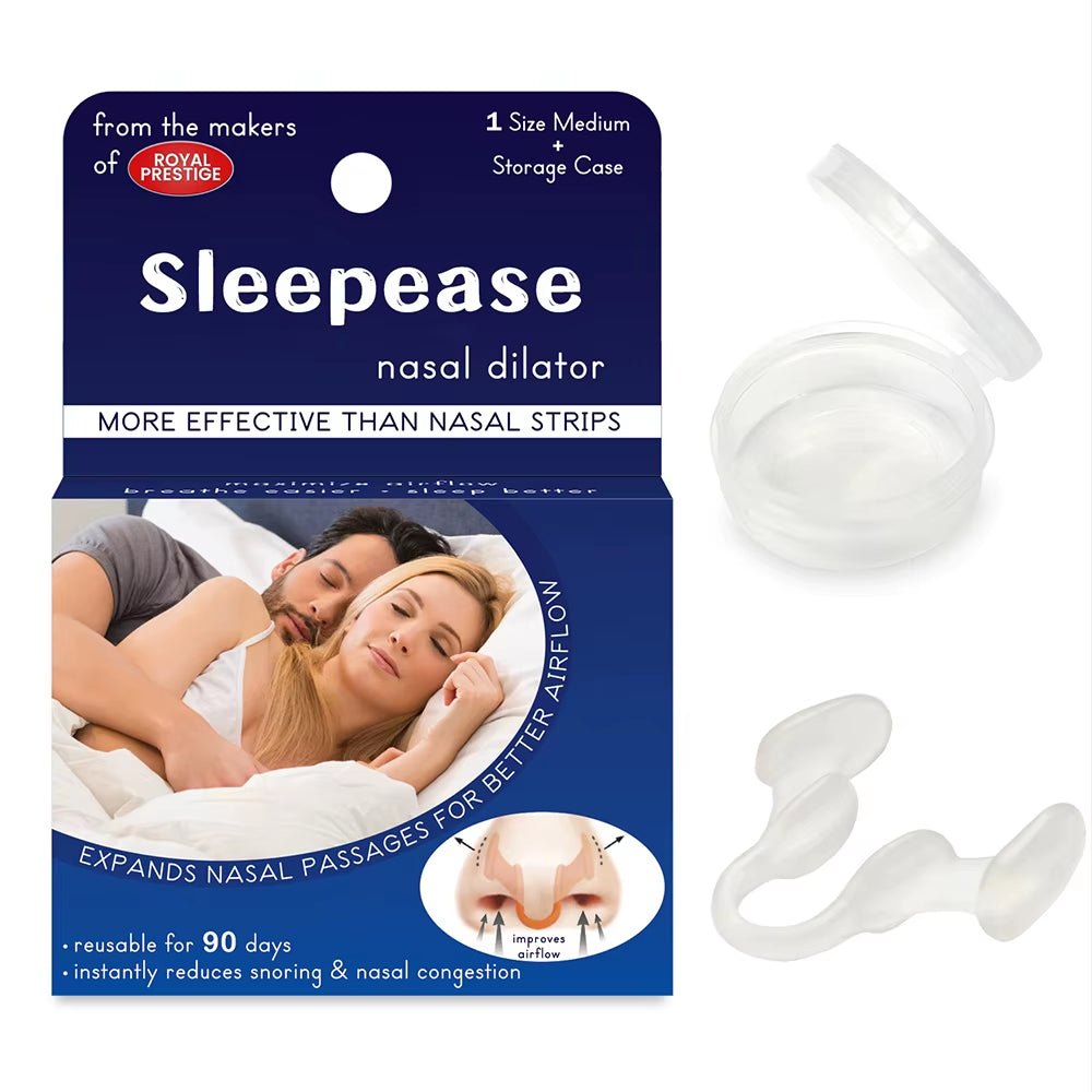 Silicone Nasal Dilator for Improved Sleep Quality and Breathability
