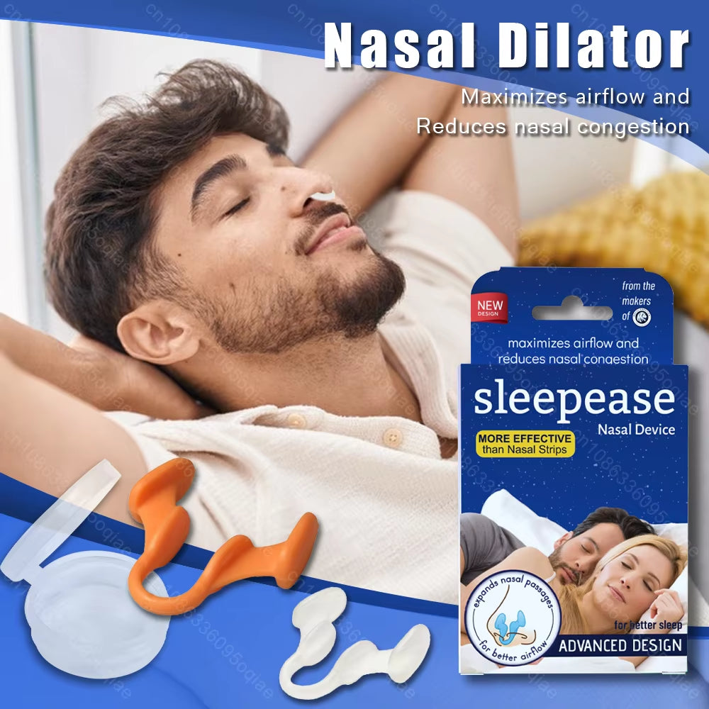 Silicone Nasal Dilator for Improved Sleep Quality and Breathability