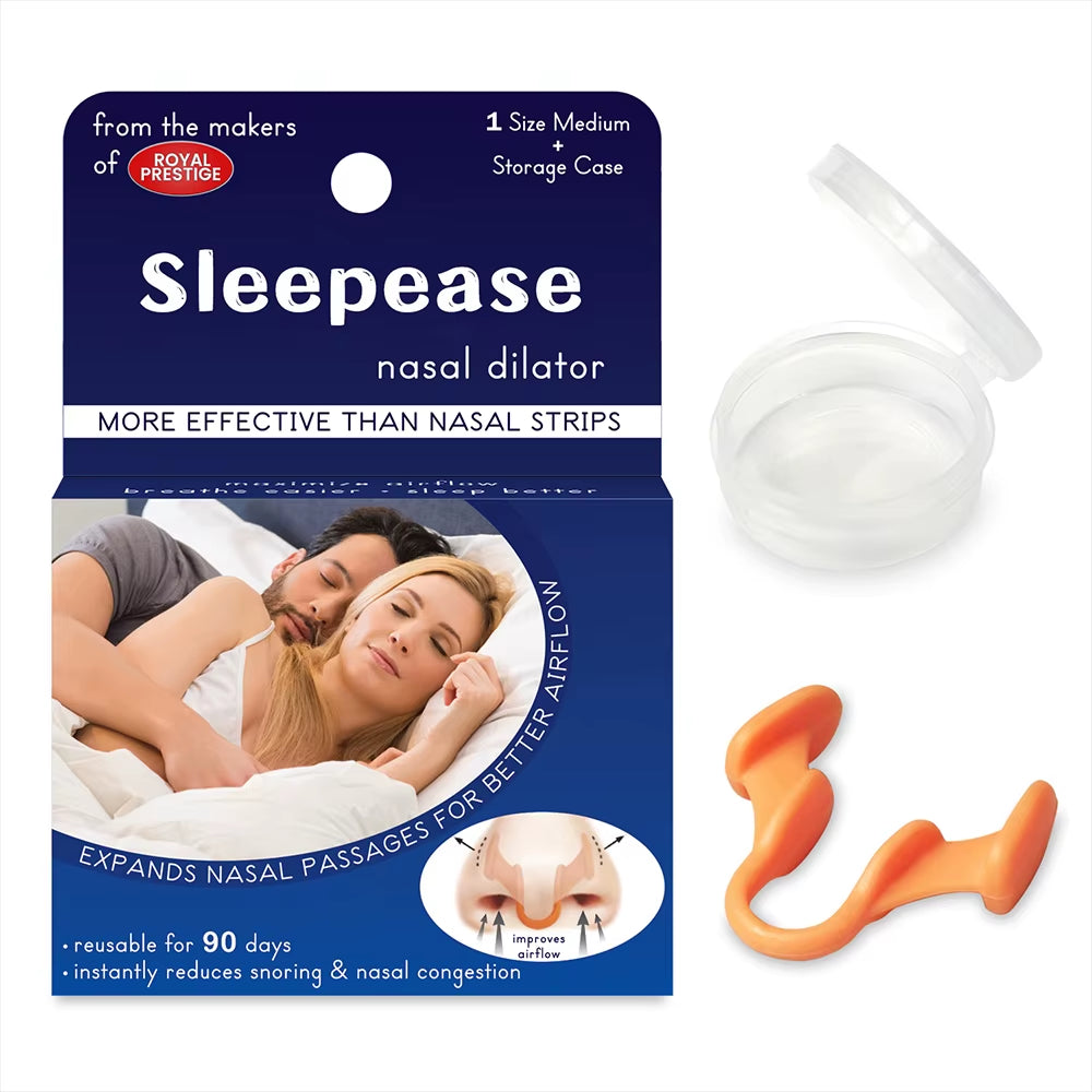 Silicone Nasal Dilator for Improved Sleep Quality and Breathability