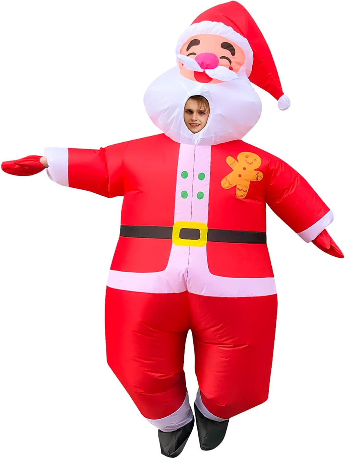 Inflatable Holiday Costume - Air-Filled Suit for Halloween, Festivals, and Carnivals